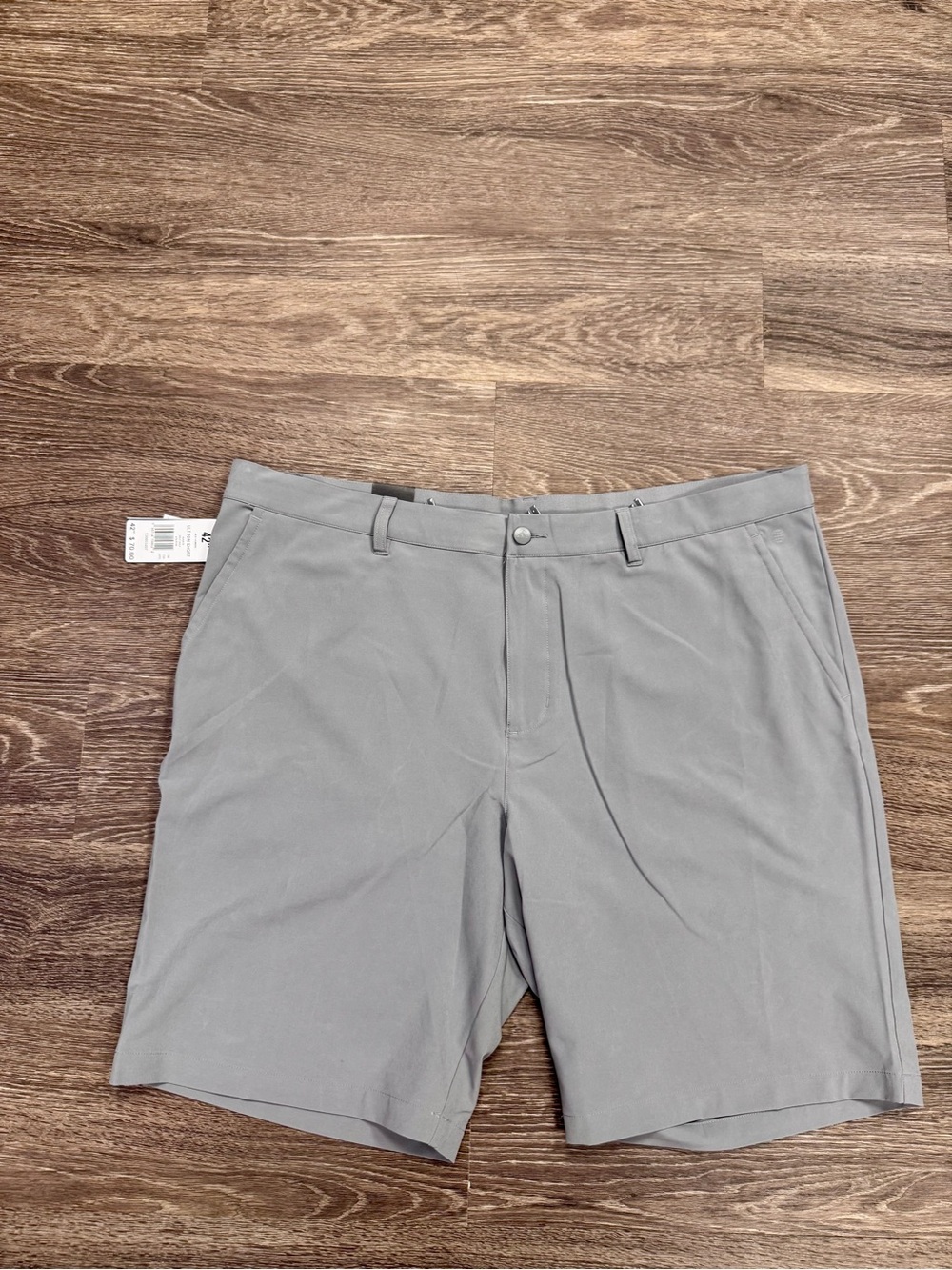 Adidas Ultimate365 Golf Shorts Men’s 42 Gray Stretch Performance 10” NWT